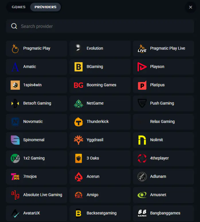 Slot Providers at SpinsUP Canada